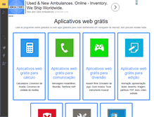 Tablet Screenshot of amplarede.com.br